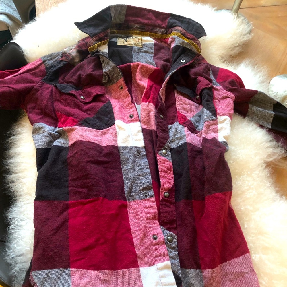 Pristine Nuco Flannel men’s long sleeve casual button down in SZ S!!